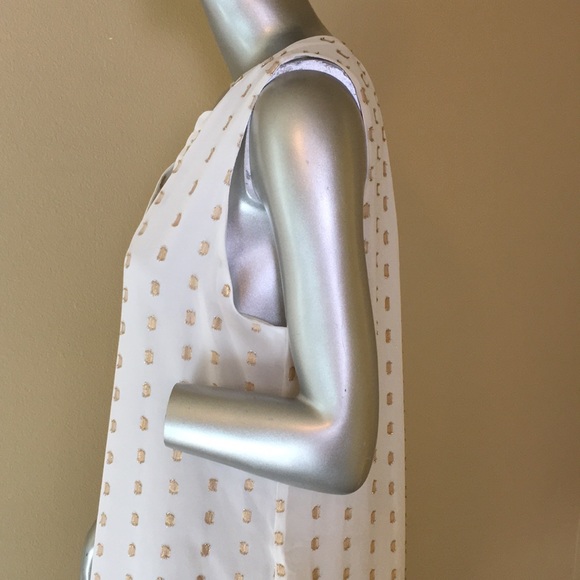 CROWN & IVY | Metallic Clip-Dot Dress - Picture 7 of 16